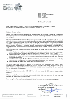 courrier de CAUVALDOR